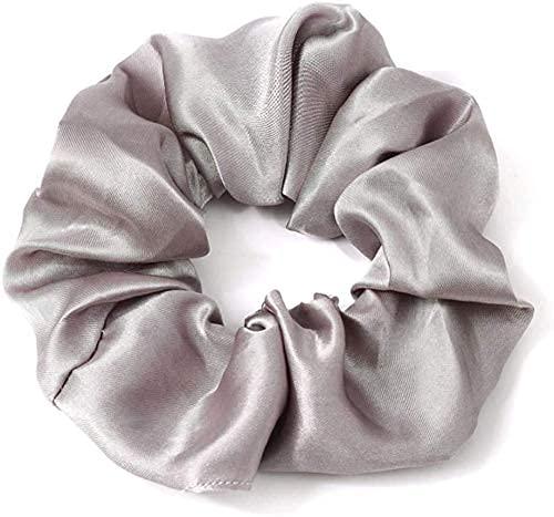 6 Pieces Satin Silk Scrunchies for Hair, Large Satin Hair Ties Ponytail Holder Hairbands & Scrunchies