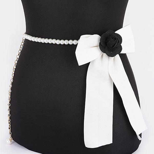 Large Bow Tie Fashion Chain Belt