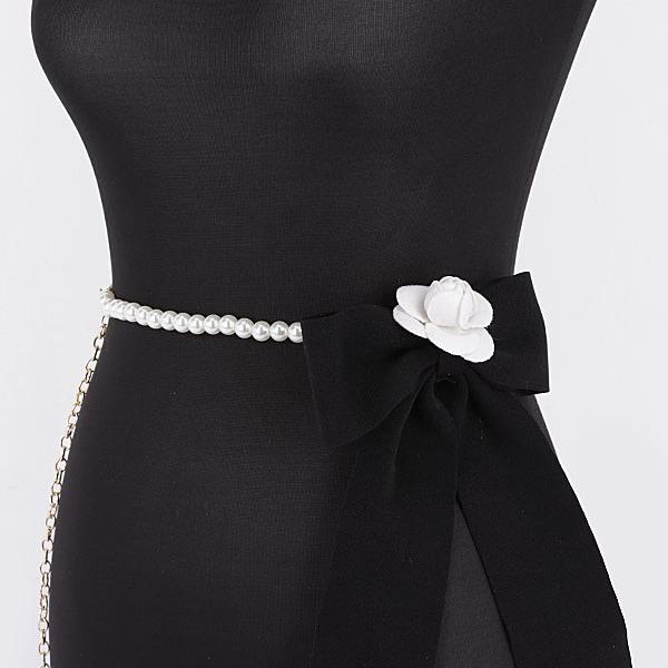 Large Bow Tie Fashion Chain Belt