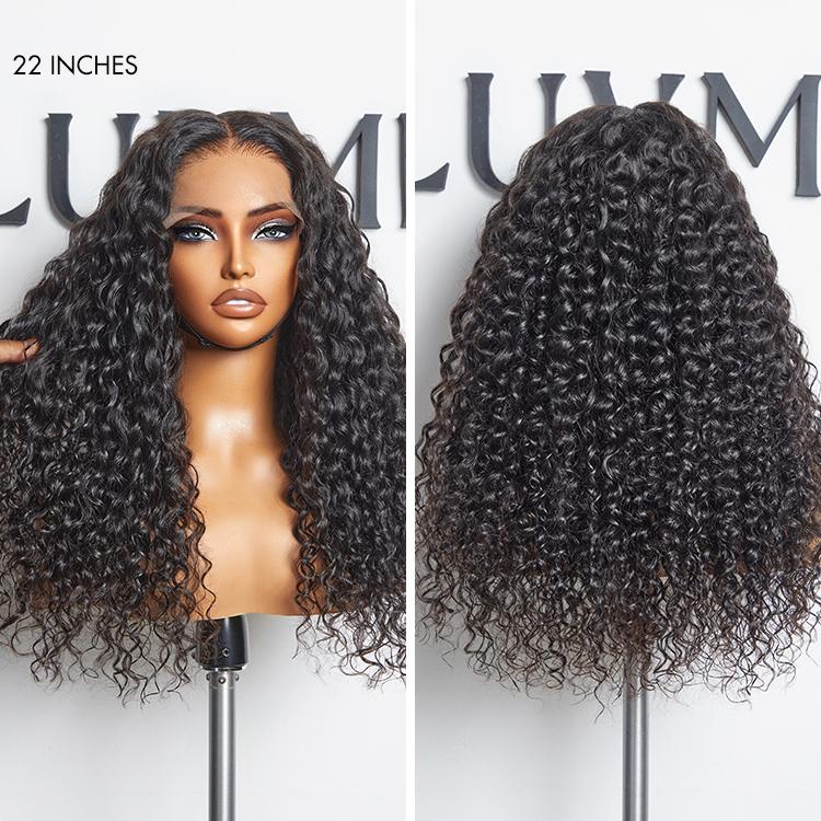 LUVME All-Day Comfort Fit Silky Straight Middle Part Glueless 5x5 Closure Pre-Cut Lace Long Wig