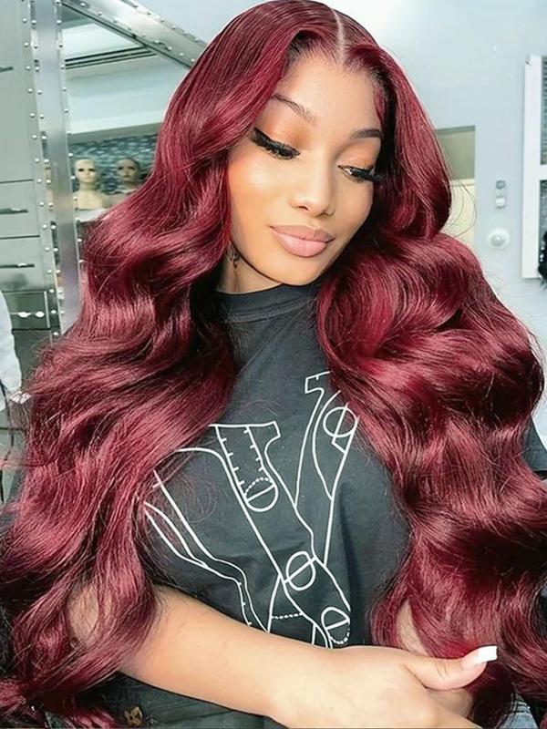 26 Inch Long Wavy Wigs for Women, Gorgeous Fluffy Wigs without Bangs, Synthetic Lace Front Wigs for Party, Daily, Back To School Fall for Birthday Gifts