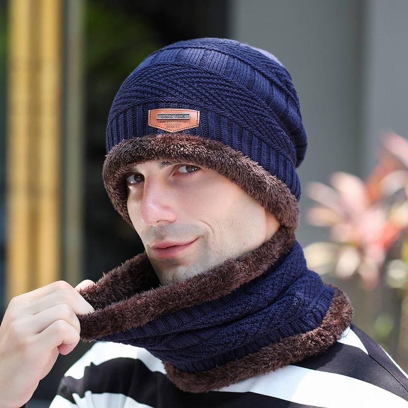 Set de Invierno 3 en 1: Gorro, Bufanda y Guantes con Forro Polar