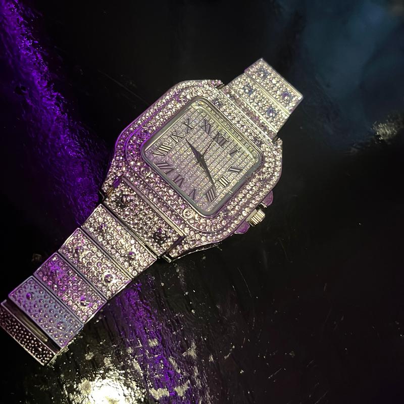 Diamond Watch Luxury Moissanite Iced out Watch