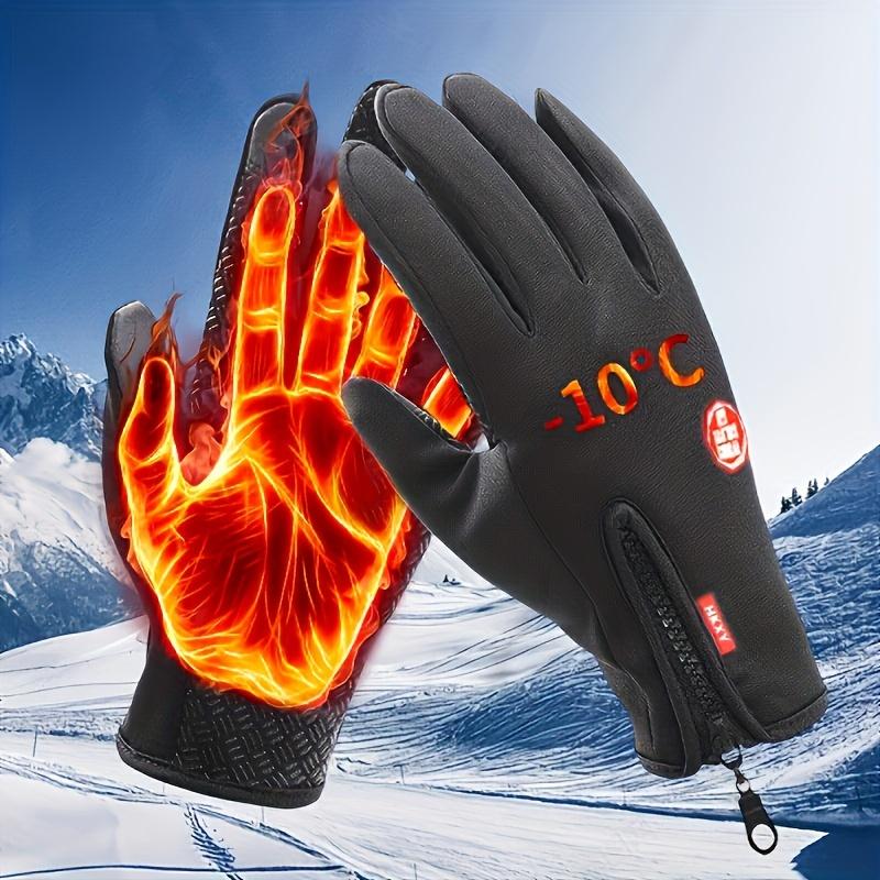 Waterproof And Touchscreen Compatible Gloves For Men And Women, Thermal Insulation, Anti-Slip And Windproof, Perfect For Outdoor Activities