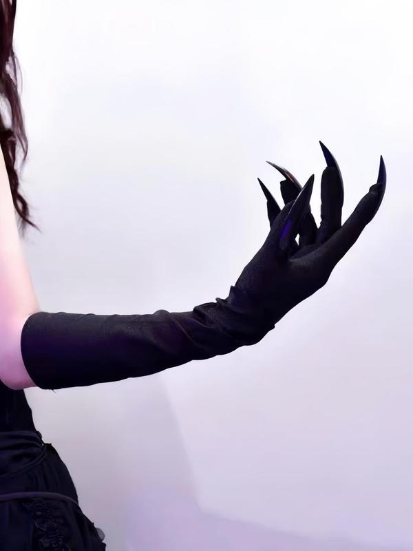 Women's Gothic Claw Design Gloves, Punk Style Long Gloves for Cosplay, Fashion Accessories for Party, Daily Clothing Decor, Trendy All-match & Exquisite Gloves for Birthday Gift