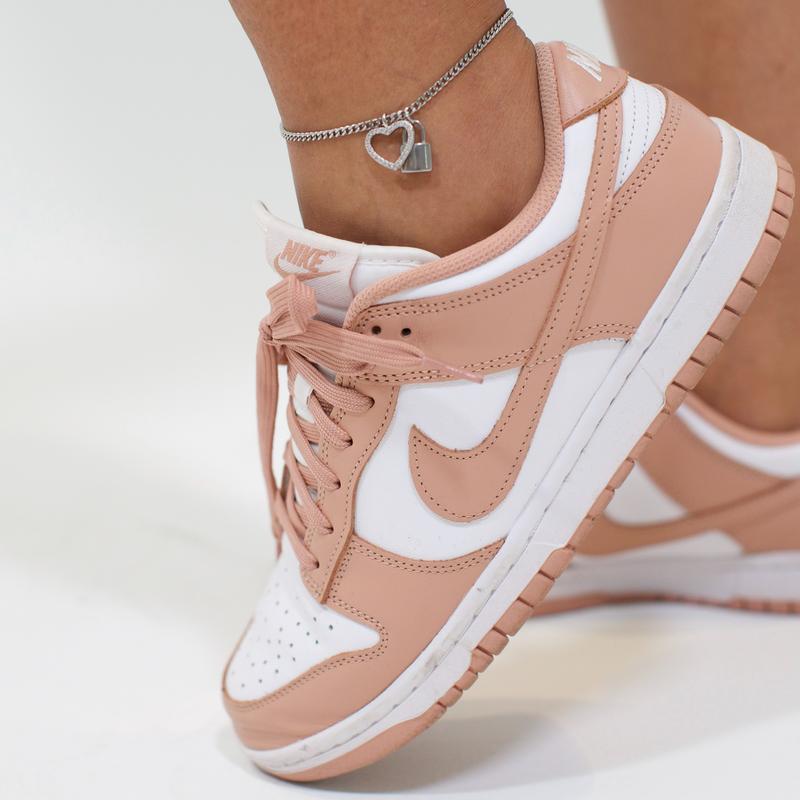 Heart on Lock Anklet