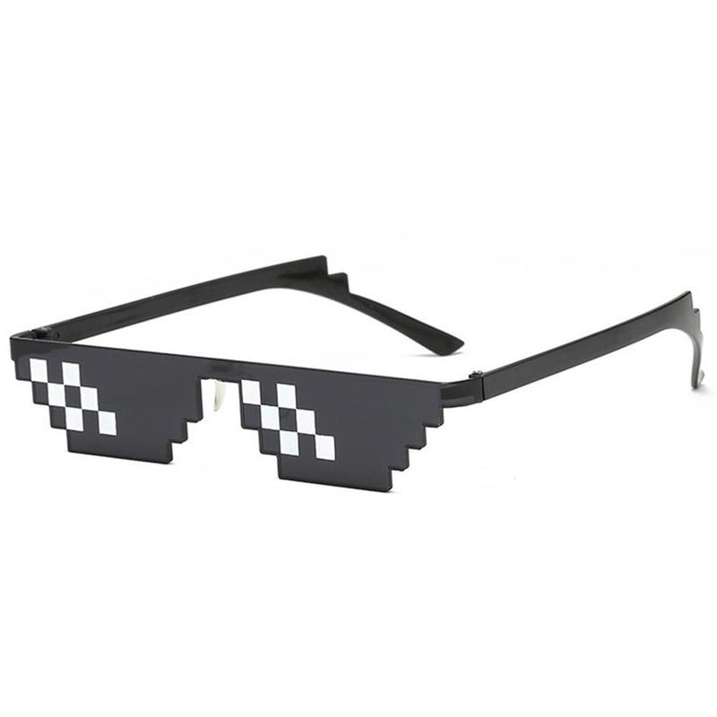 Pixel Design Sunglasses, Retro Style Sunglasses, Cool Vintage Sunglasses for Men & Women, Car Interior Accessories