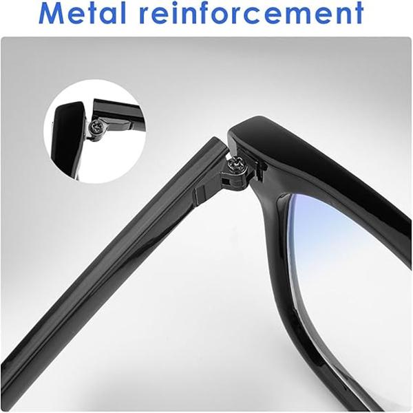 2024 Blu-ray Glasses Men Woman, Glasses for Computer Gaming, Fashion Accessories, Fashion Lightweight glasses for Office work Daily wear Study Social Gathering