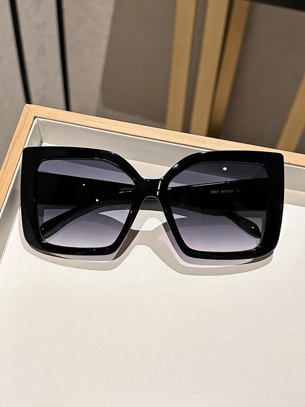 Unisex Vintage Trendy Leopard Pattern Sunglasses, Retro Casual Square Frame Sunglasses for Everyday Use, Fashion Accessories for Outdoor Activities