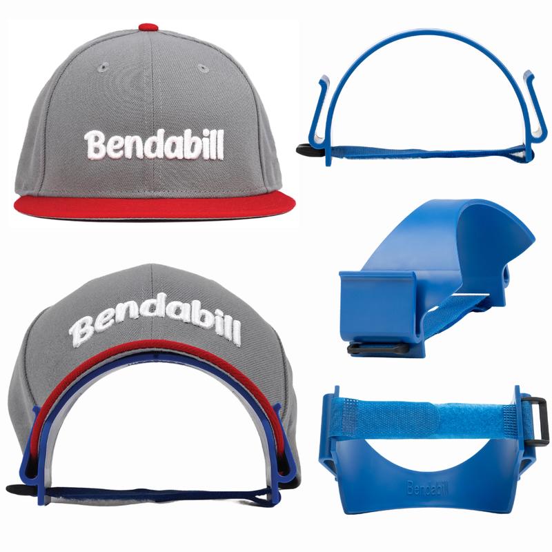 Bendabill Pro Hat Brim Bender  - The Perfect Curve Guaranteed - Adjustable Shaper Hat Curving Band - PERFECT CURVE GUARANTEED!