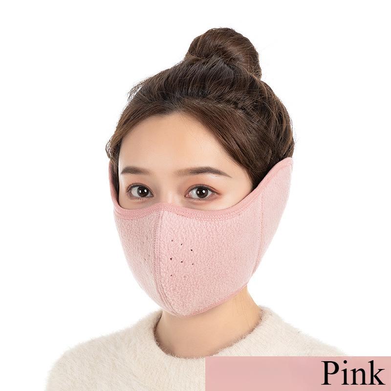 Women&Men Outdoor Thermal Mask Autumn and Winter Cycling Windproof and Cold Ear Protection 2-in-1 Breathable