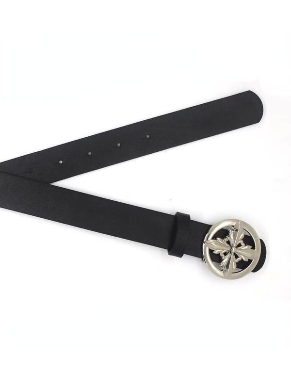 Fashionable Vintage Buckle Belt, Casual Waistband for Jeans Trousers, Trendy All-match & Exquisite Belt for Birthday Gift