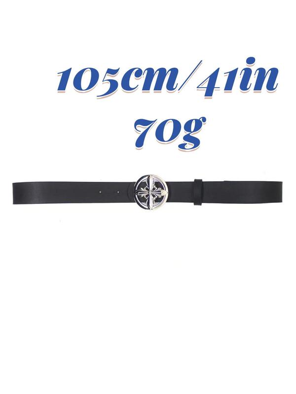 Fashionable Vintage Buckle Belt, Casual Waistband for Jeans Trousers, Trendy All-match & Exquisite Belt for Birthday Gift