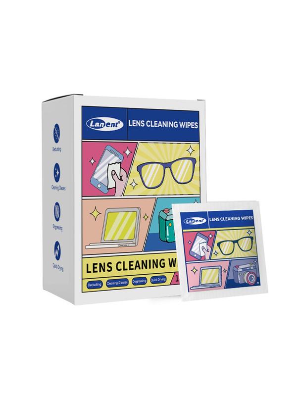 Glasses Cleaning Wipes, Disposable Glasses Cloth Wipes, Eyewear Cleaning Paper Wipes, Clean Glasses And Mobile Phone Screens And Lenses