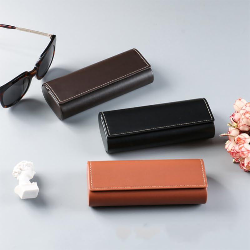 3 count Glasses Case, Eyeglasses Case Hard Shell, Sunglasses Case Reading Hard Glasses Cases for Women Men