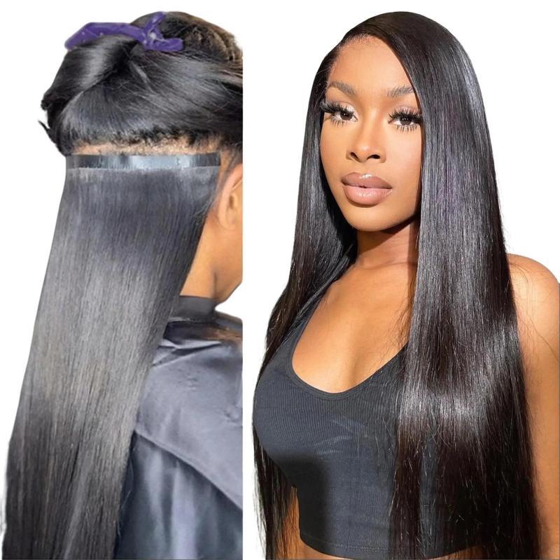 LUVME 100% Virgin Human Hair Extensions 135g Pack Straight, Body Wave, Kinky Curly, Yaki Straight Clip-In 01ACCU