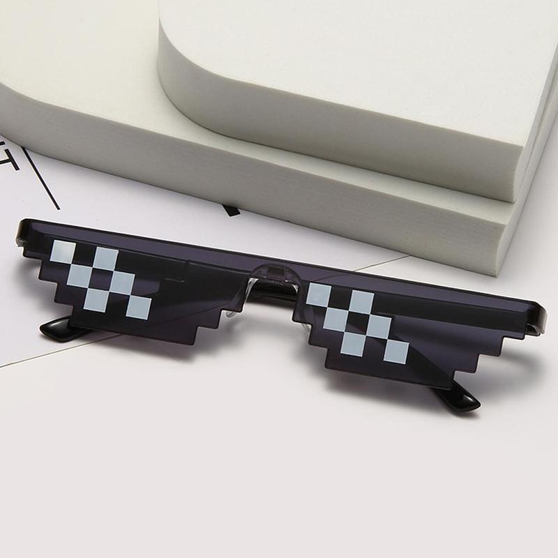 Pixel Design Sunglasses, Retro Style Sunglasses, Cool Vintage Sunglasses for Men & Women, Car Interior Accessories