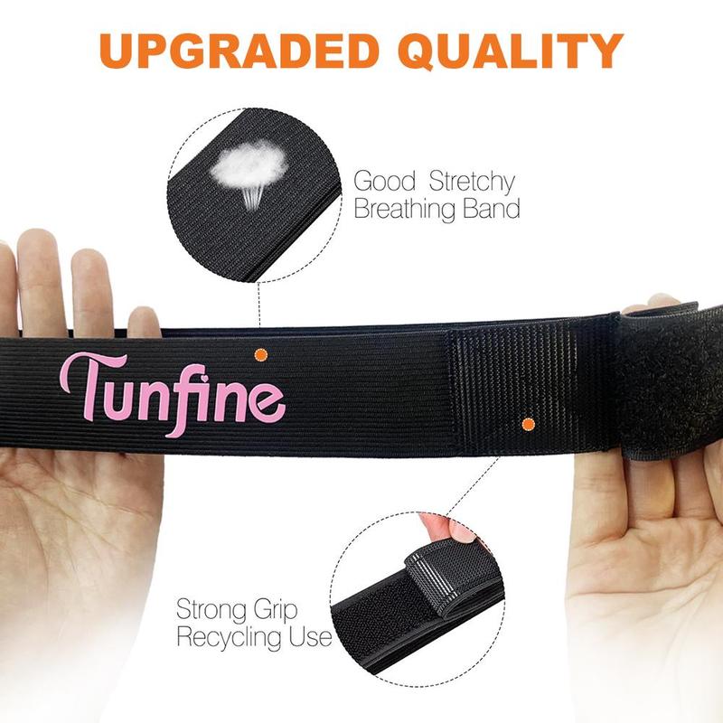 Tunfine Hair Elastic Bands For Lace Front Wig Install Band For Melting Lace Edge Lace Frontal Wig Bands For Keeping Wigs In Place Edge Wrap To Lay Edges Melt One Piece