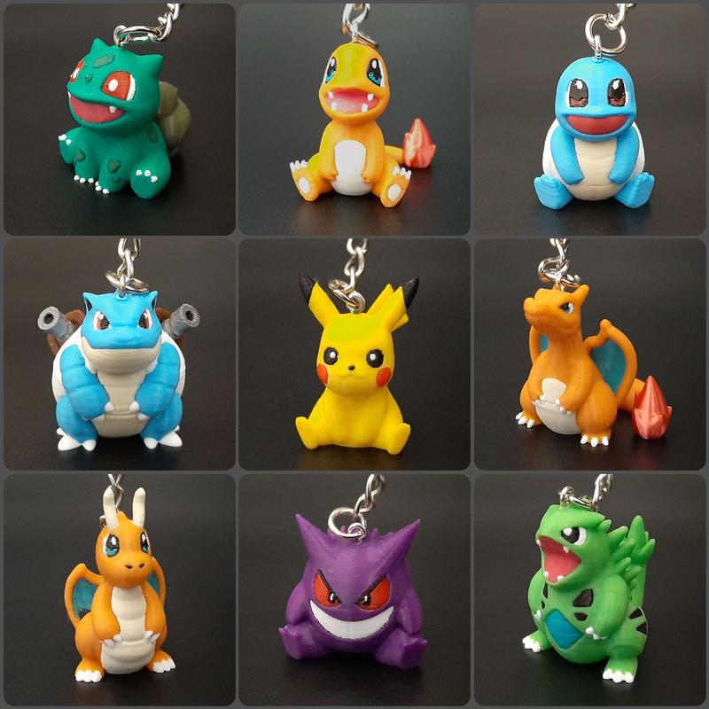 Poké Pal Keychains