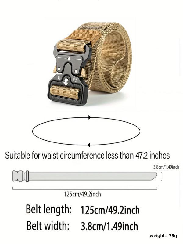 Casual Plain Tape Belt, Fashionable Waistband for Men & Women, All-match Clothes Accessories for Daily Wear, Fall Outfits, Earthtone Fall Freshness