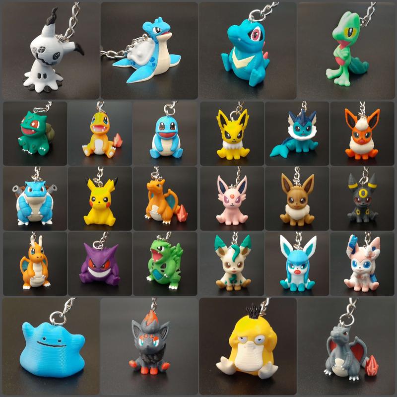 Poké Pal Keychains