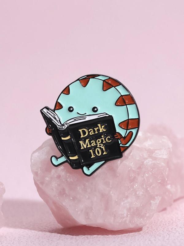 Cute Cartoon Design Brooch, Enamel Pin Suitable for Backpacks, Jeans, Scarves, Hats Decoration, Trendy All-match & Exquisite Streetwear Brooch for Birthday Gift