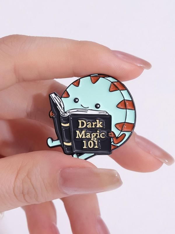 Cute Cartoon Design Brooch, Enamel Pin Suitable for Backpacks, Jeans, Scarves, Hats Decoration, Trendy All-match & Exquisite Streetwear Brooch for Birthday Gift