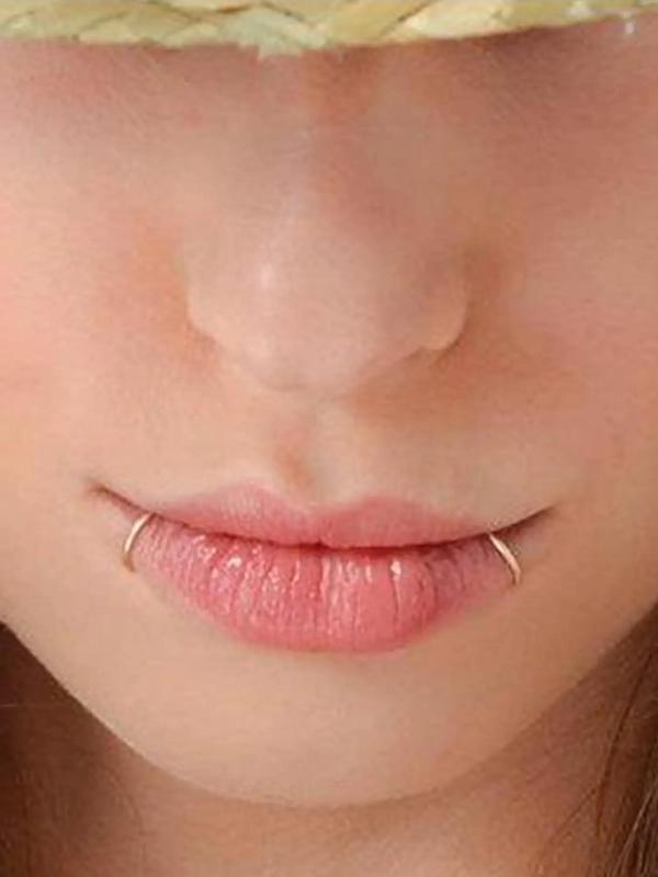 Punk Style Stainless Steel Nose Ring (1 Set), Nose Cuff, Non Piercing Body Jewelry for Men & Women for Party, Daily Clothing Decor, Trendy Jewelry for Birthday Gift