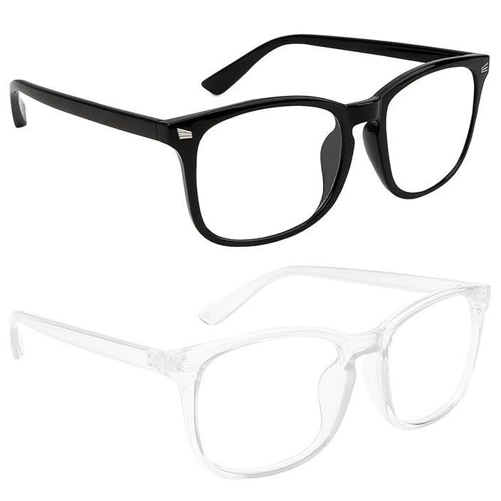 Computer Glasses, 2024 Fashion Glasses Computer TV Phones Glasses Fashion Glasses For Men Women, Classic Design Frame, Fake Eyeglasses