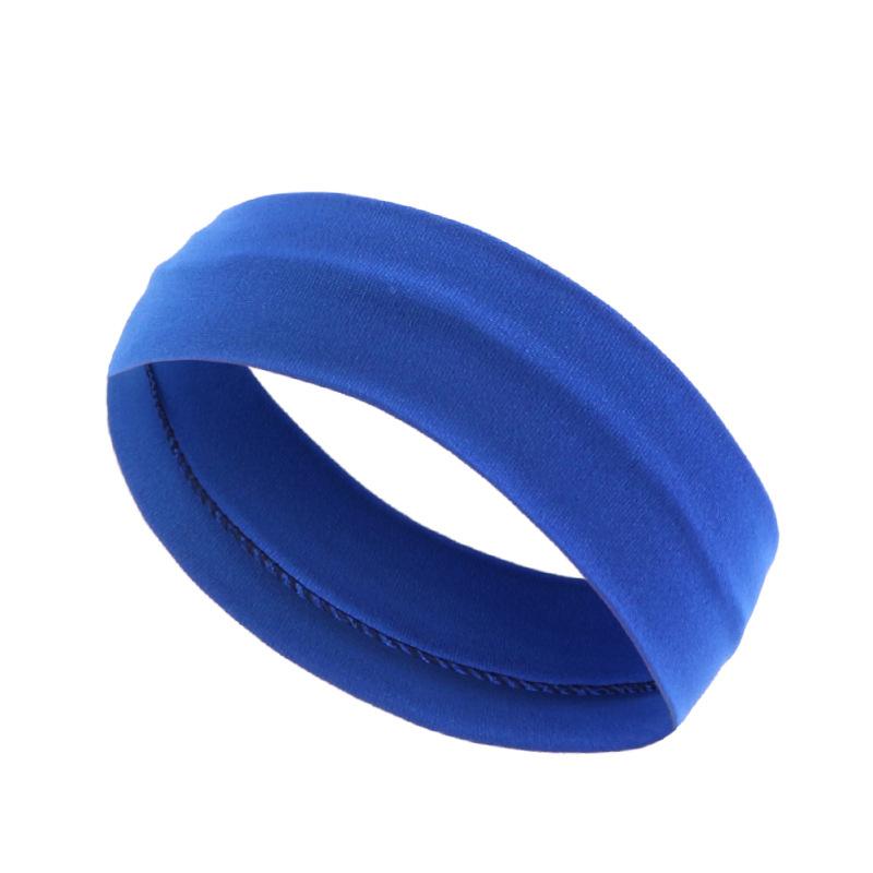 Summer Sports Headbands For Women Fitness Run Yoga Bandanas Solid Color Elastic Hair Bands Stretch Makeup Hair Accessories 2023