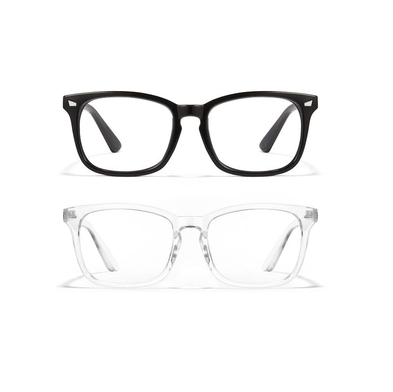 1 2 3 pcs  Glasses  for men  women suit accessory gift  Glasses, 2 Pack square Fashion Glasses Men,  Glasses Women gift