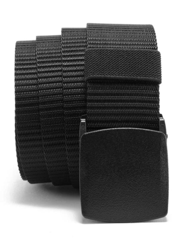 Men's Automatic Buckle Nylon Tape Belt, Casual Waistband for Jeans Trousers, Fashion Belt for Party, Daily Clothing Decor, Trendy All-match & Exquisite Belt for Gift