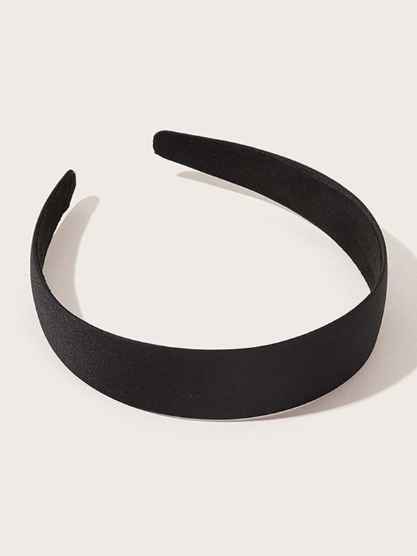 Simple Plain Casual Wide Hair Hoop, Daily Casual Versatile Hair Accessories for Women, Simple All-match Headband for Daily Used