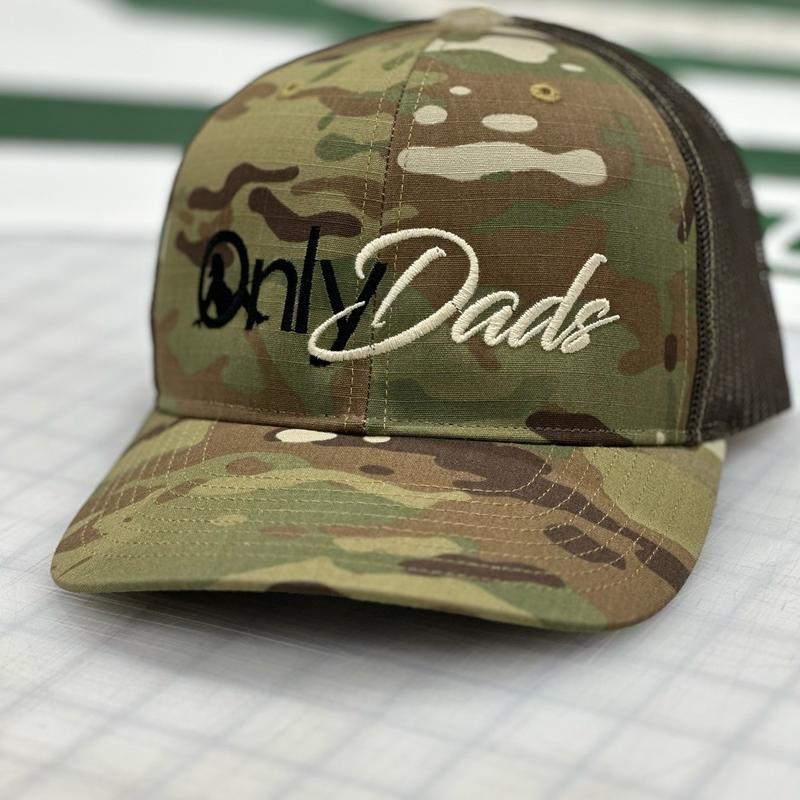 Richardson Only Dads Snapback Hat - Breathing Comfortable Fit for Men and Women in Casual Style