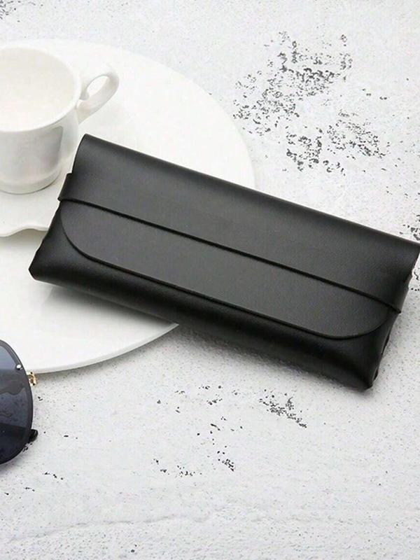 Solid Color Sunglasses Case, Portable Glasses Storage Bag, Glasses Case for Women & Men, Fashion Eyewear Accessories for Daily Life