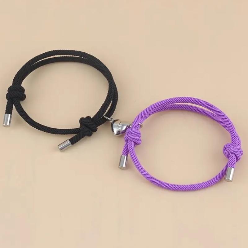 Matching Couple and Friendship Bracelet Set - Romantic and Supportive Gift for Girlfriends