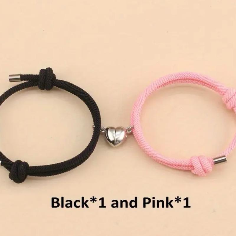 Matching Couple and Friendship Bracelet Set - Romantic and Supportive Gift for Girlfriends