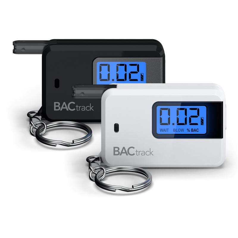 BACtrack Go Keychain Breathalyzer | Ultra-Portable Pocket Keyring Alcohol Tester for Personal Use