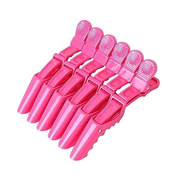 AISI HAIR New 1Pcs Professional Anti-Slip Crocodile Clip - Salon Styling Hair Clip for Thick & Long Hair - Dyeing & Hair Care Partitioning Clip