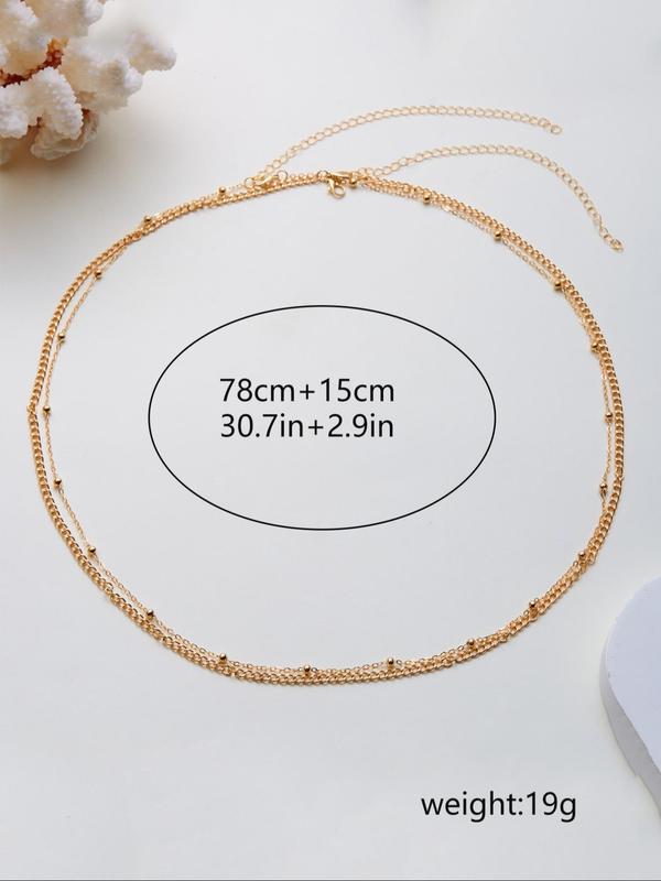 Women's Fashionable Adjustable Waist Chain, Fashion Jewelry for Party, Daily Clothing Decor, Trendy All-match & Exquisite Jewelry for Birthday Gift