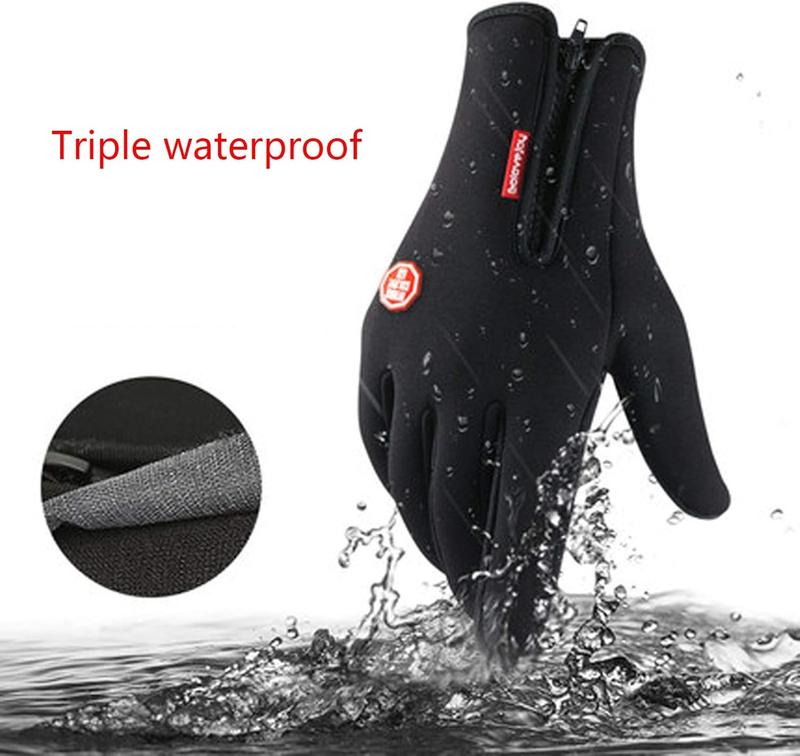 Windproof Winter Gloves Touchscreen Gloves Thermal Warm Gloves for Men and Women thermal  gloves Unisex Touch