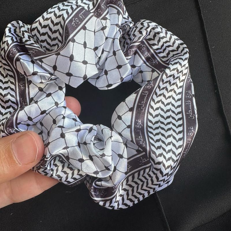 Keffieyeh Scrunchie - updated