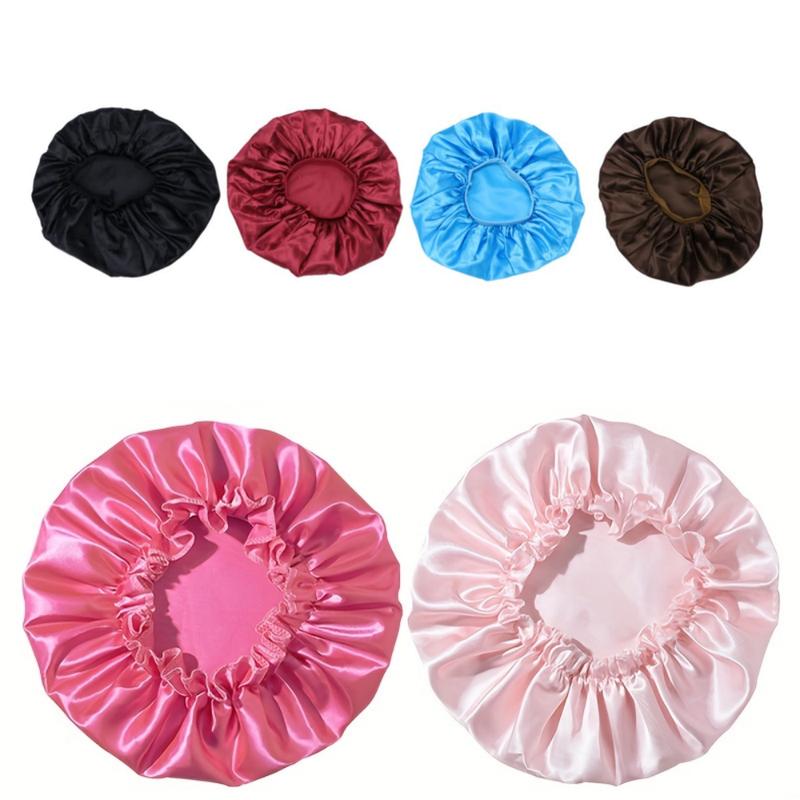 Soft Sleep Cap Silk Satin Bonnet for Frizzy Hair,Silk Bonnet for Sleeping