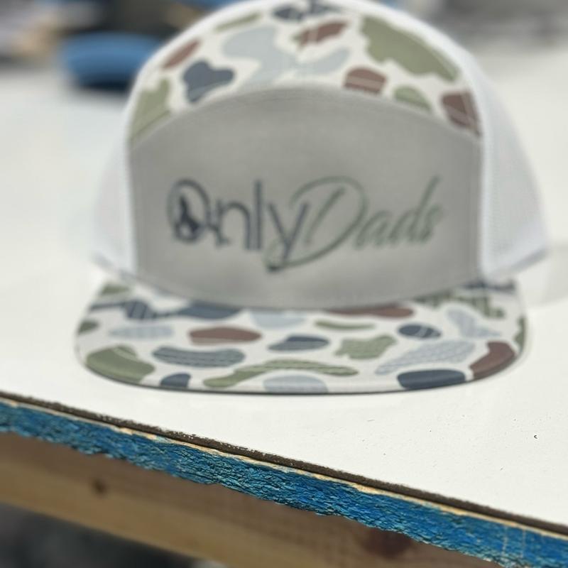 Richardson Only Dads Snapback Hat - Breathing Comfortable Fit for Men and Women in Casual Style