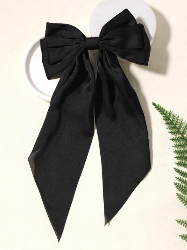 Daily Outfit Women's Elegant Large Size Bow Design Hair Clip, Fashion Tiered Layer Design Hair Accessories for Daily Wear