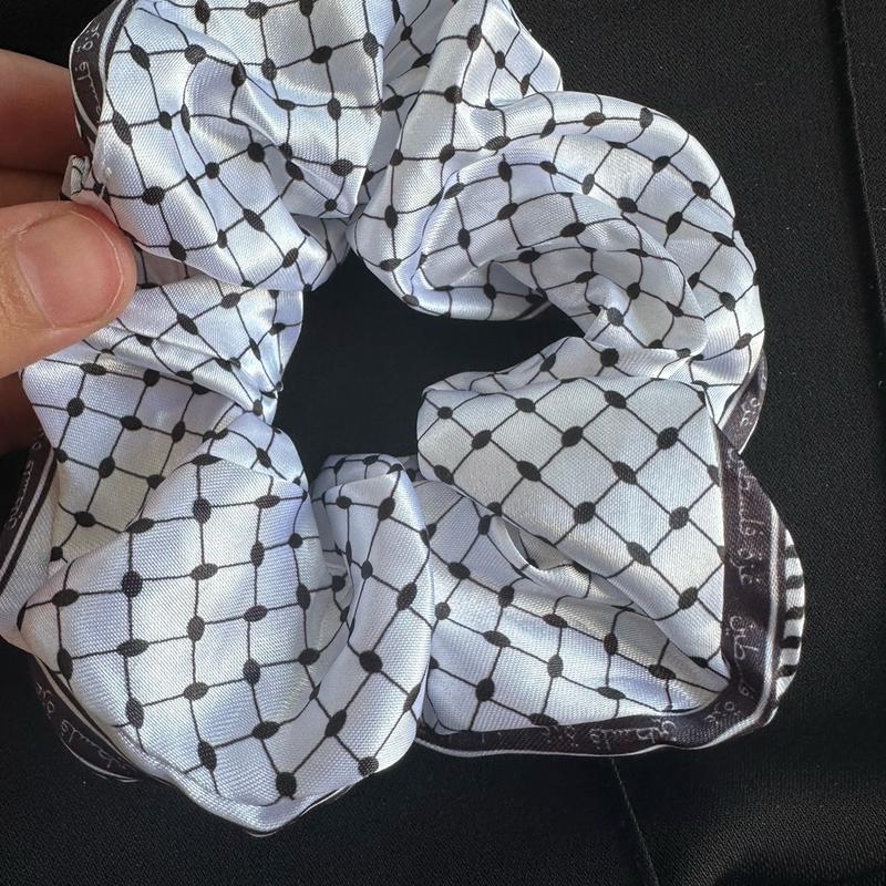 Keffieyeh Scrunchie - updated