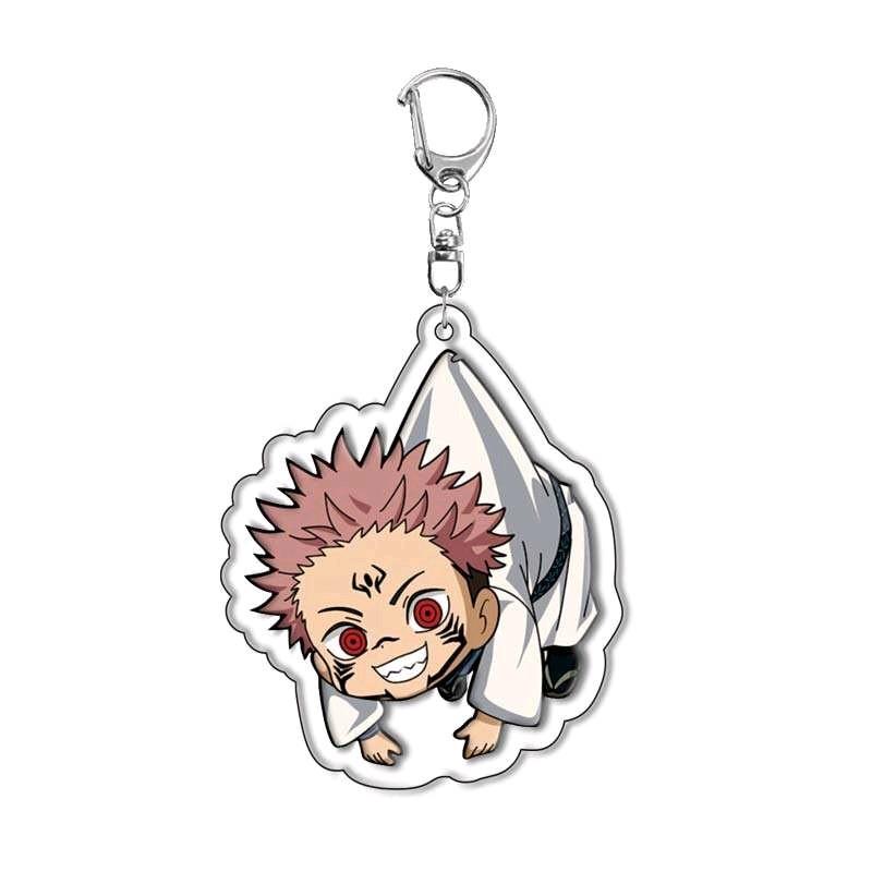 Jujutsu Kaisen keychains anime charms acrylic Gojo, Itadori, Sukuna, Megumi, Nobara, Panda