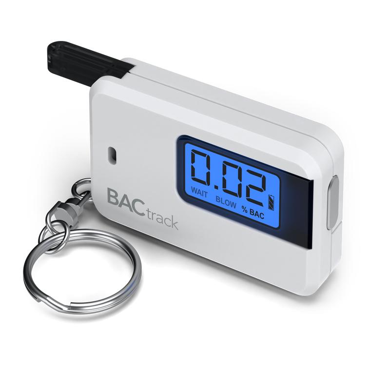 BACtrack Go Keychain Breathalyzer | Ultra-Portable Pocket Keyring Alcohol Tester for Personal Use