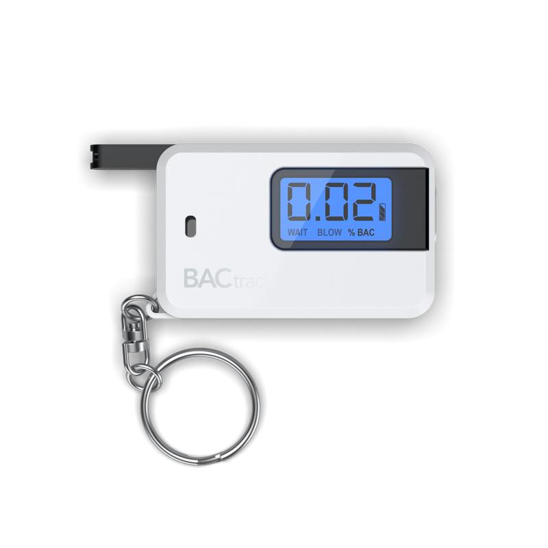 BACtrack Go Keychain Breathalyzer | Ultra-Portable Pocket Keyring Alcohol Tester for Personal Use