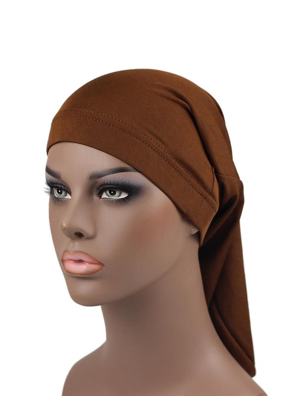 Dreadlocks Tube Sock Wide Elastic Headband Cap, Loc Cap, Minimalist Satin Head Wrap for Women Men Sleeping Caps & Loc Cap